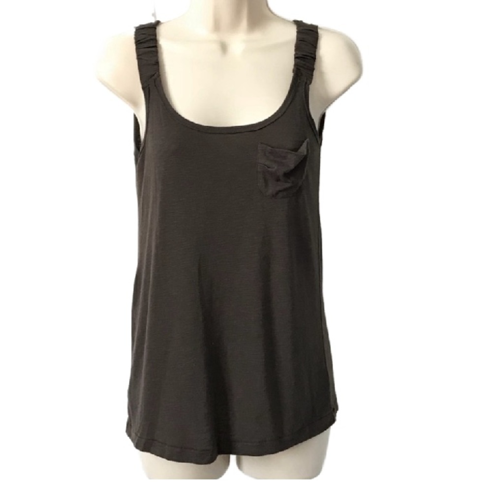 BOGO Ann Taylor LOFT Brown Scoop neck Sleeveless Top XS
